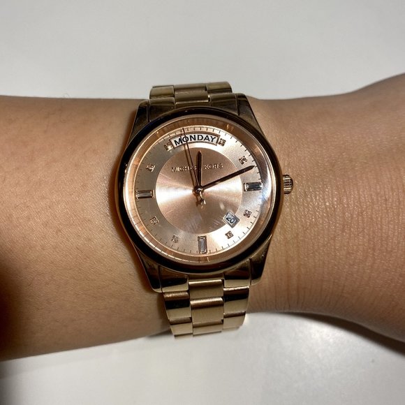 Rose gold Michael Kors Watch